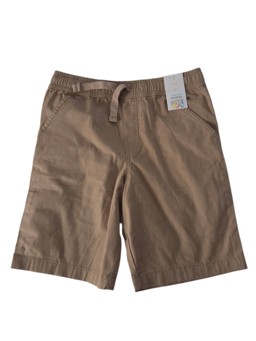 Boys Tan Khaki Casual Shorts